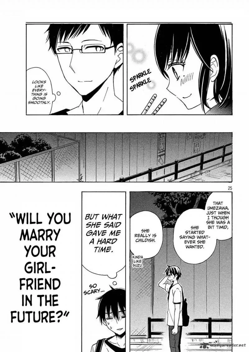 Watari-kun no xx ga Houkai Sunzen Chapter 39 page 25