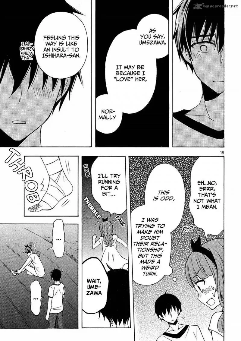 Watari-kun no xx ga Houkai Sunzen Chapter 39 page 19