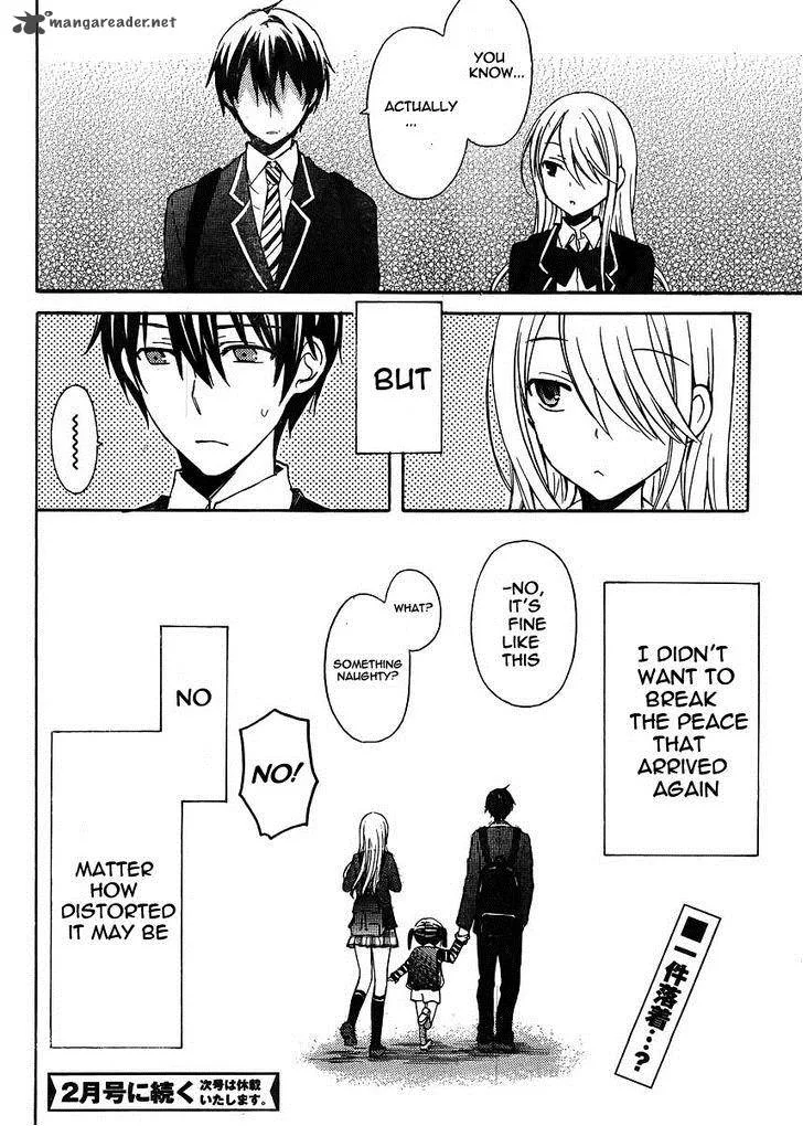 Watari-kun no xx ga Houkai Sunzen Chapter 4 page 28