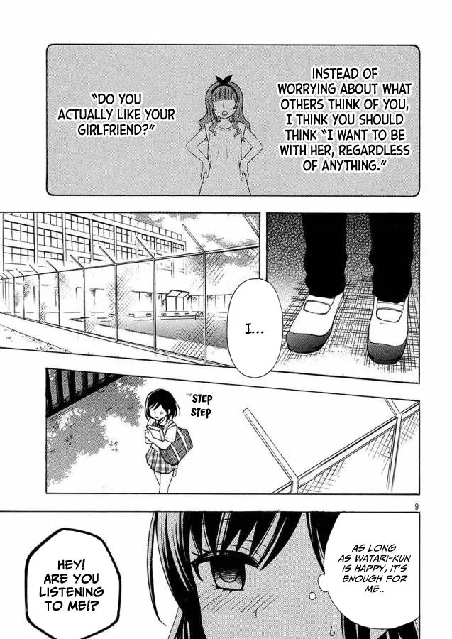Watari-kun no xx ga Houkai Sunzen Chapter 40 page 10