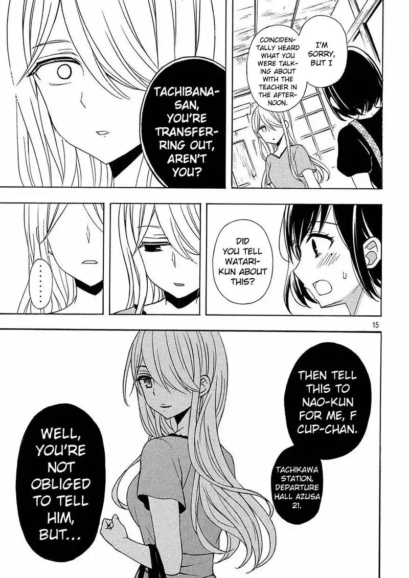 Watari-kun no xx ga Houkai Sunzen Chapter 41 page 15