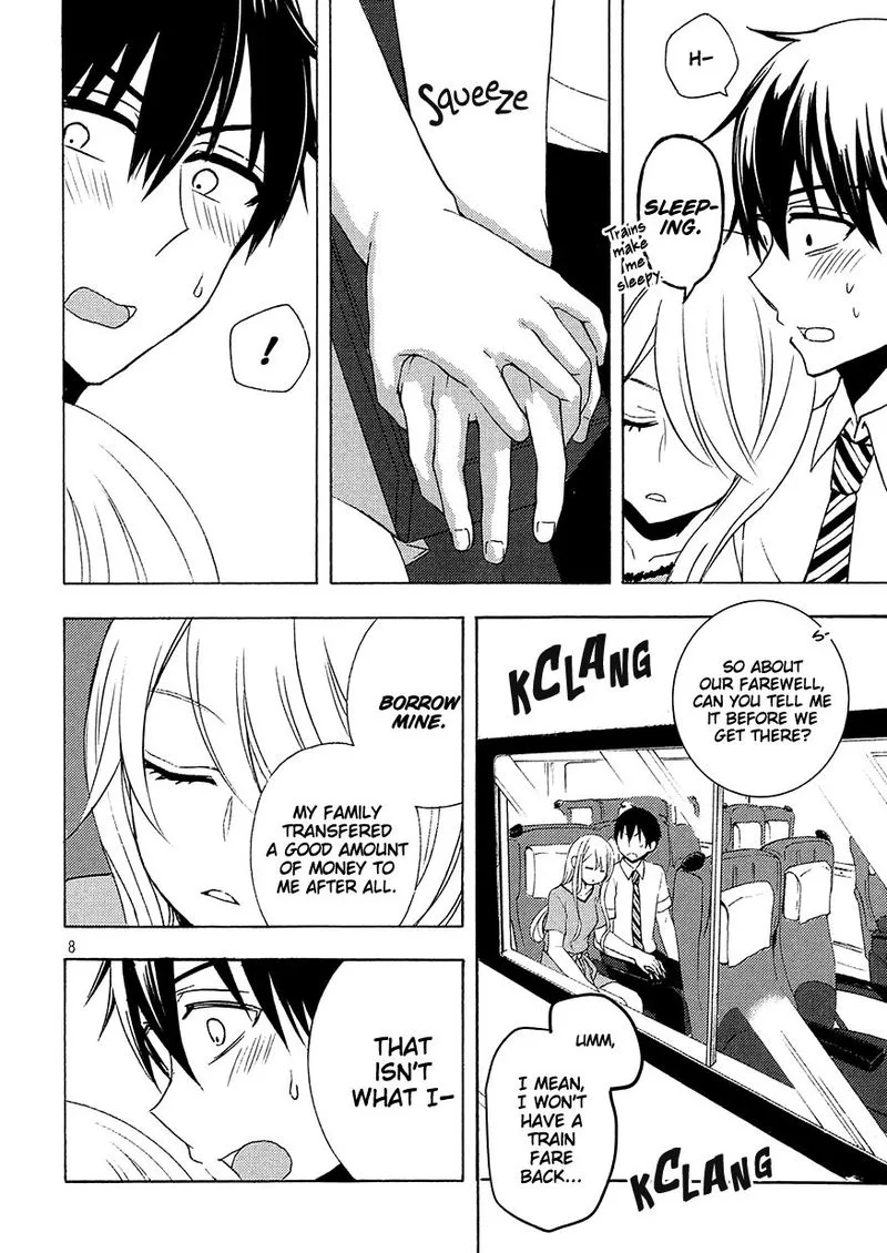 Watari-kun no xx ga Houkai Sunzen Chapter 42 page 8