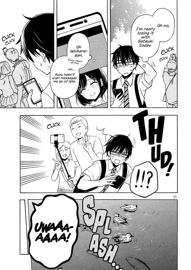 Watari-kun no xx ga Houkai Sunzen Chapter 42 page 21