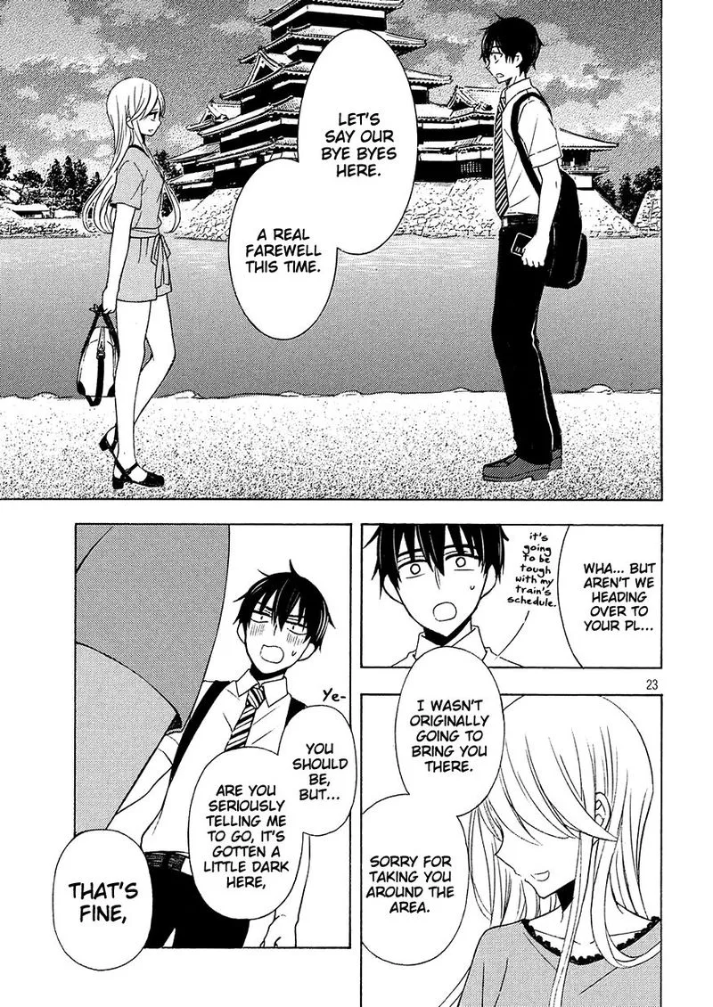 Watari-kun no xx ga Houkai Sunzen Chapter 42 page 23