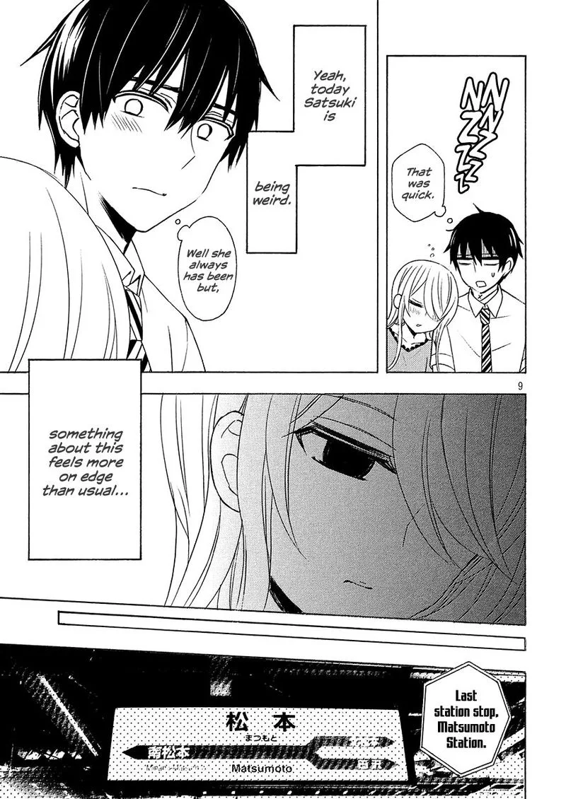 Watari-kun no xx ga Houkai Sunzen Chapter 42 page 9