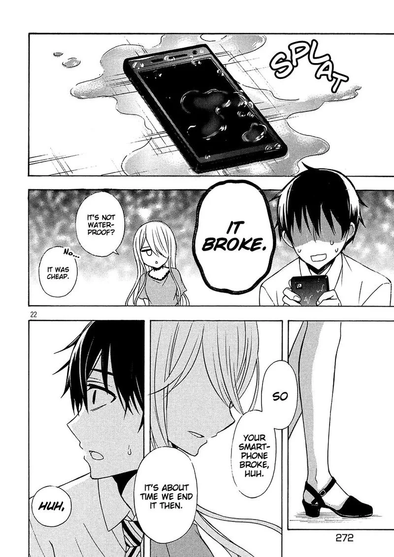 Watari-kun no xx ga Houkai Sunzen Chapter 42 page 22