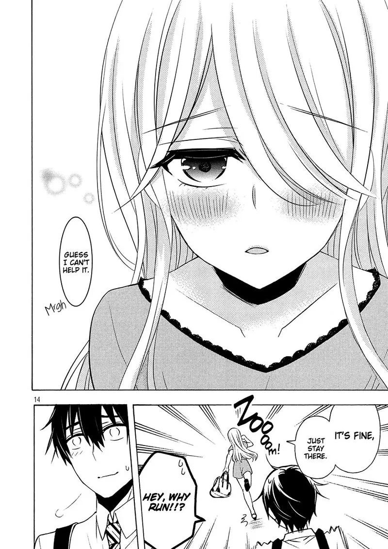 Watari-kun no xx ga Houkai Sunzen Chapter 42 page 14
