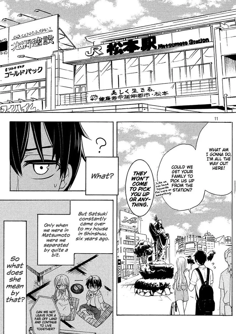 Watari-kun no xx ga Houkai Sunzen Chapter 42 page 11