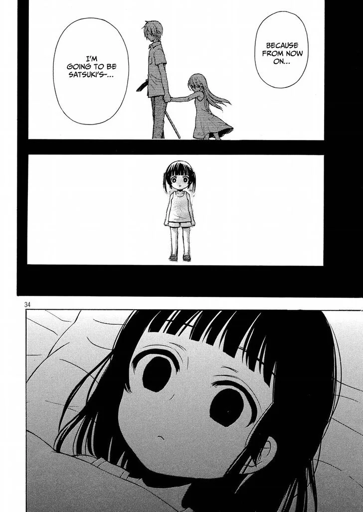 Watari-kun no xx ga Houkai Sunzen Chapter 43 page 34