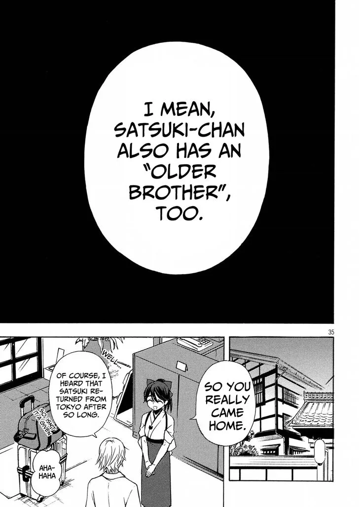 Watari-kun no xx ga Houkai Sunzen Chapter 43 page 35