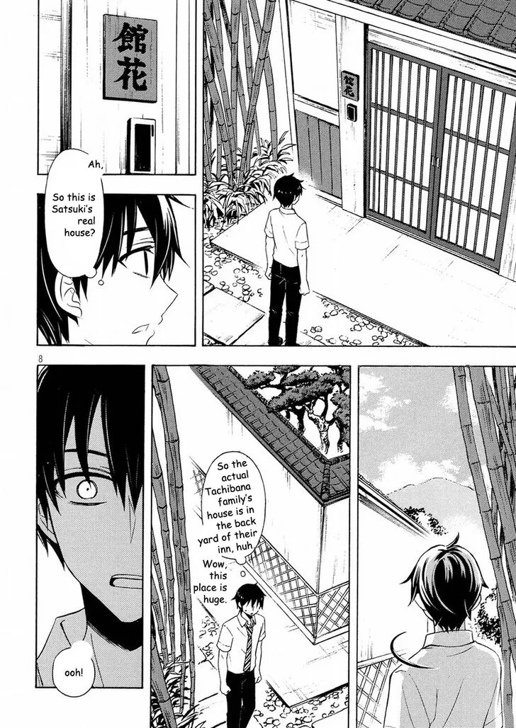 Watari-kun no xx ga Houkai Sunzen Chapter 44 page 8