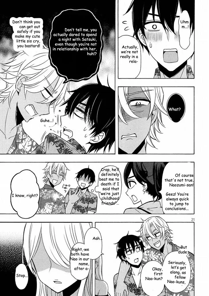 Watari-kun no xx ga Houkai Sunzen Chapter 44 page 21