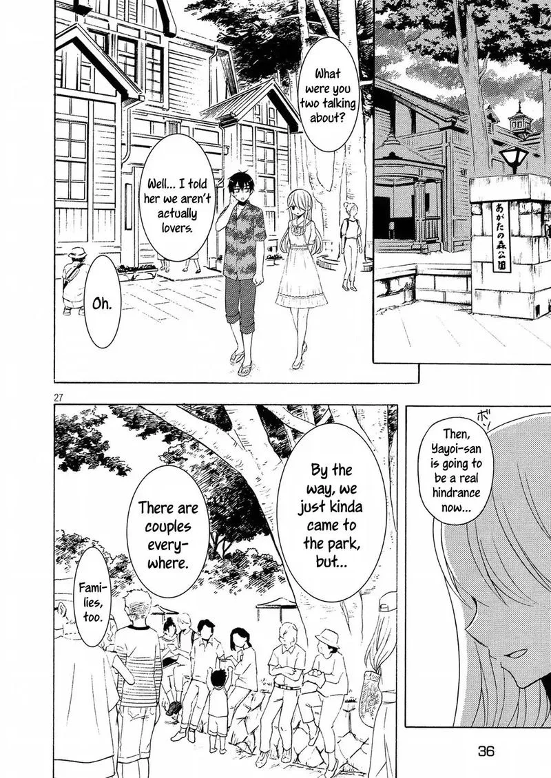 Watari-kun no xx ga Houkai Sunzen Chapter 45 page 27