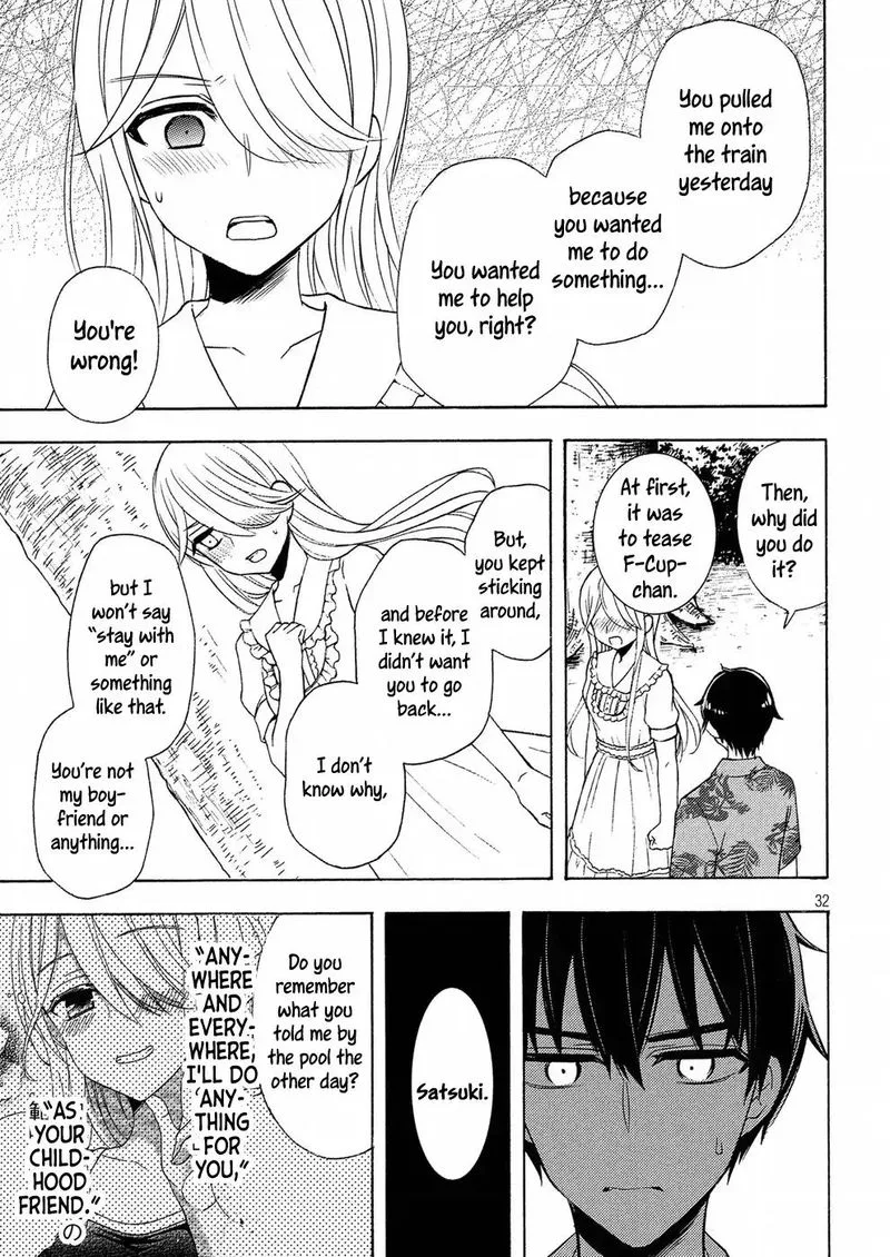 Watari-kun no xx ga Houkai Sunzen Chapter 45 page 32