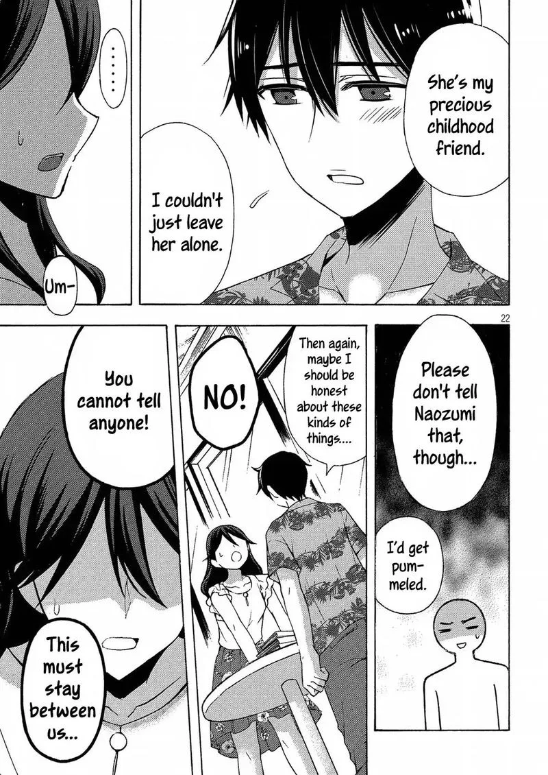 Watari-kun no xx ga Houkai Sunzen Chapter 45 page 22