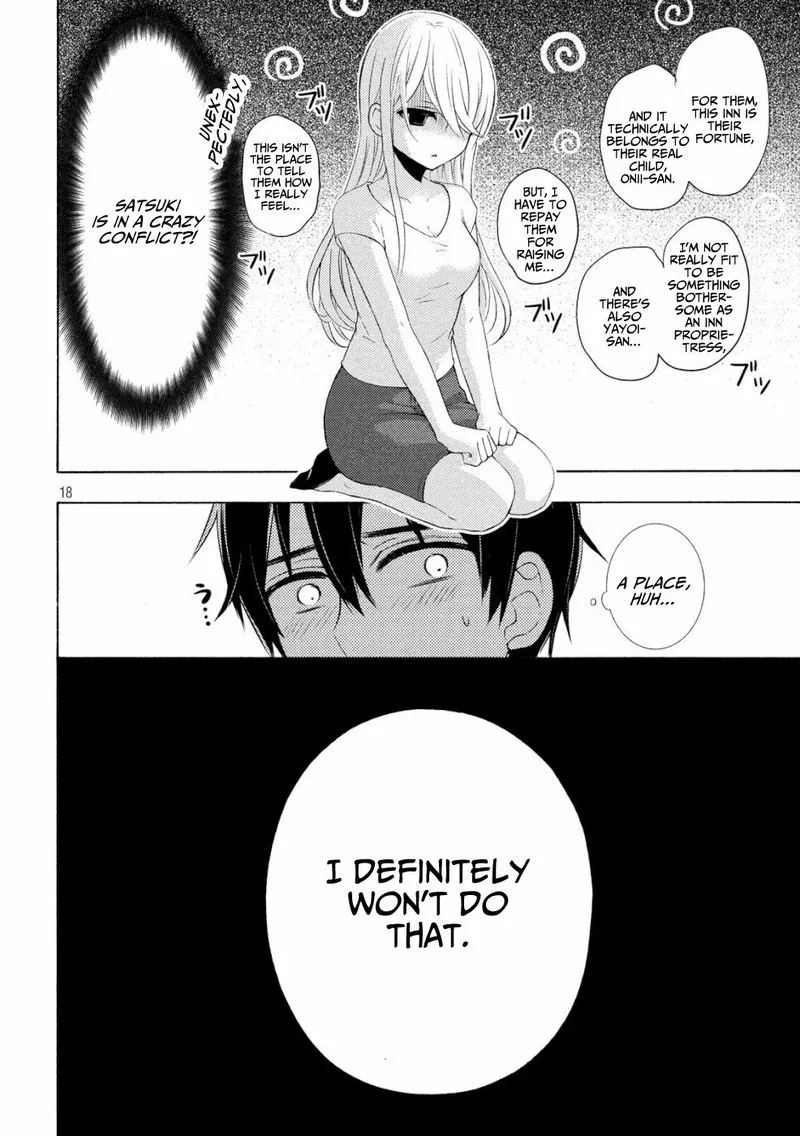 Watari-kun no xx ga Houkai Sunzen Chapter 46 page 17