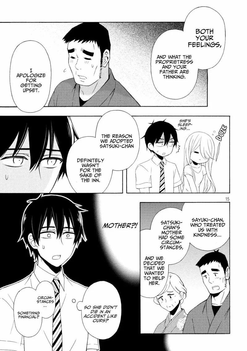 Watari-kun no xx ga Houkai Sunzen Chapter 46 page 14