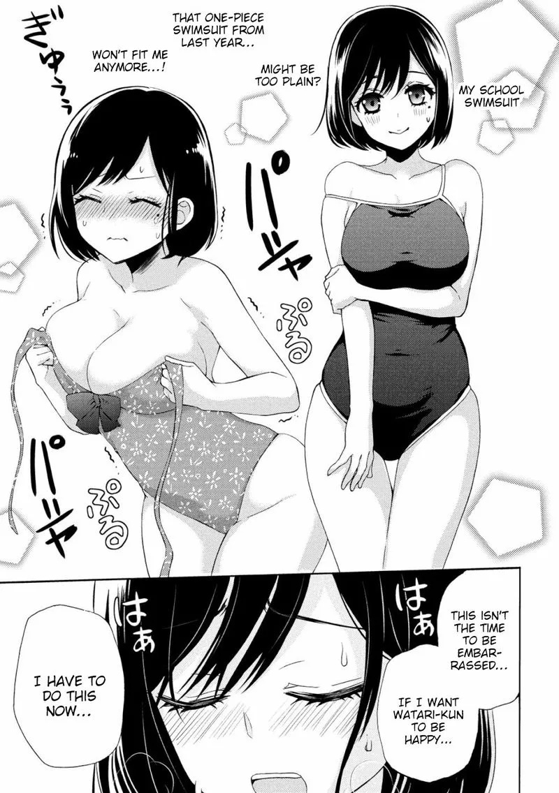 Watari-kun no xx ga Houkai Sunzen Chapter 47 page 22