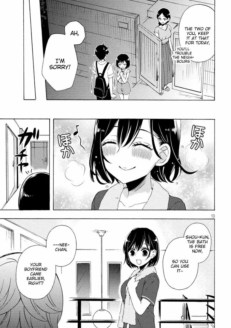 Watari-kun no xx ga Houkai Sunzen Chapter 47 page 12