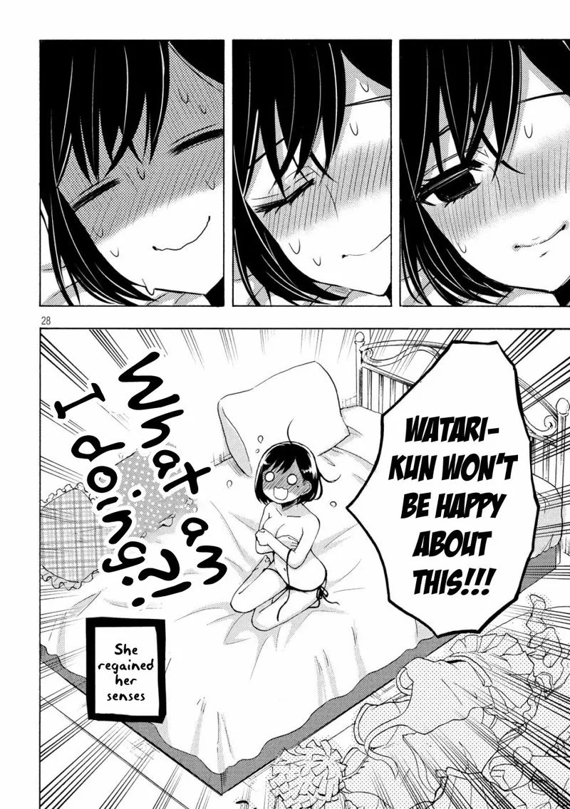 Watari-kun no xx ga Houkai Sunzen Chapter 47 page 26
