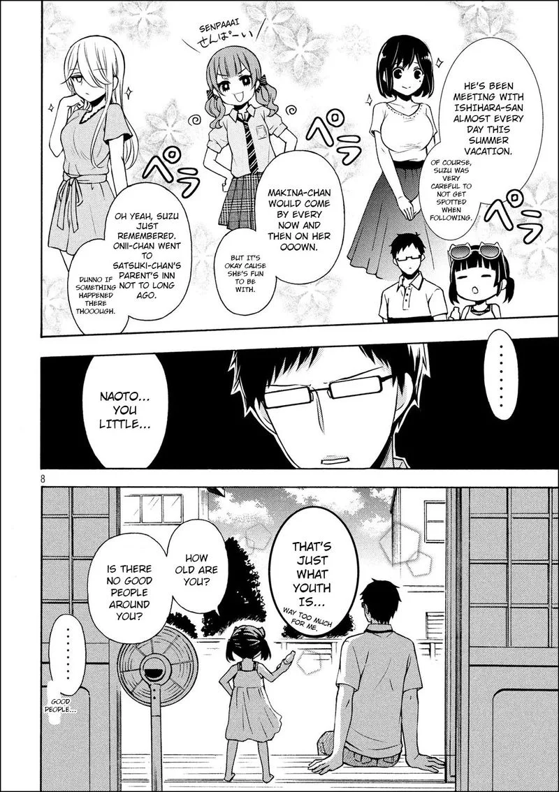 Watari-kun no xx ga Houkai Sunzen Chapter 50 page 8