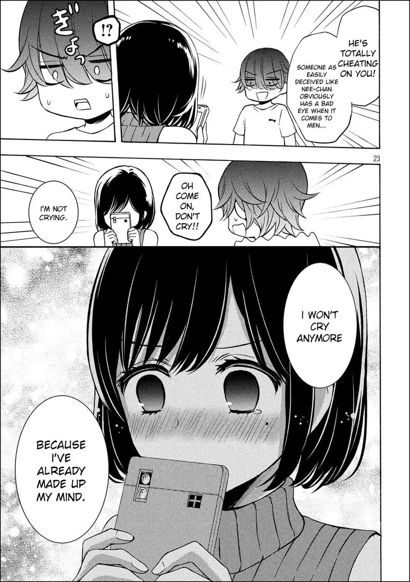 Watari-kun no xx ga Houkai Sunzen Chapter 50 page 23