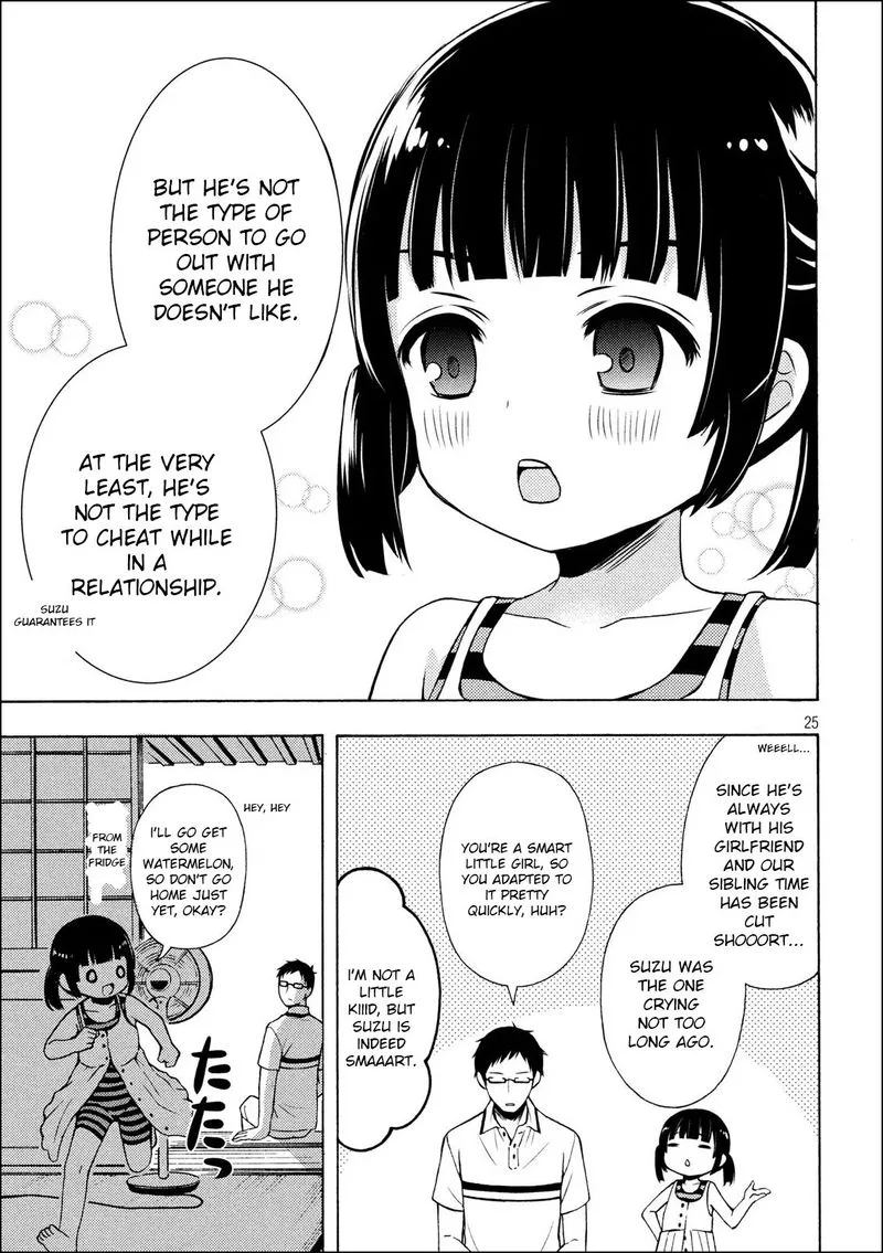 Watari-kun no xx ga Houkai Sunzen Chapter 50 page 25