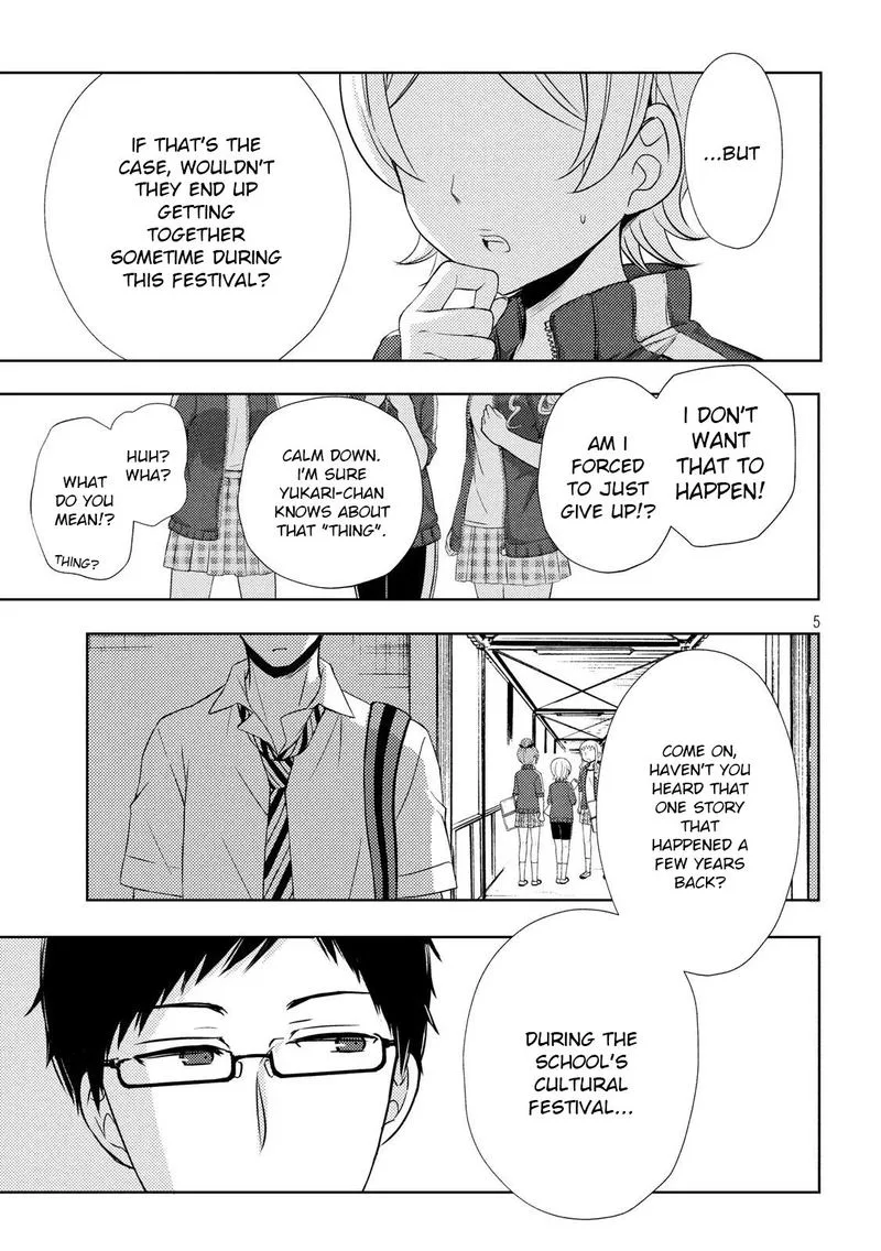 Watari-kun no xx ga Houkai Sunzen Chapter 52 page 5