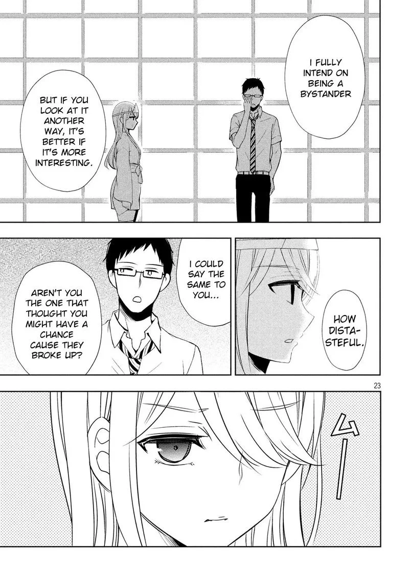 Watari-kun no xx ga Houkai Sunzen Chapter 52 page 23