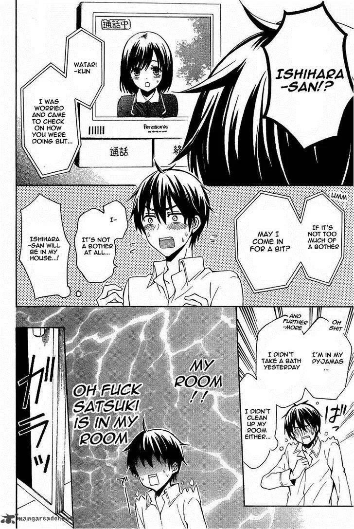 Watari-kun no xx ga Houkai Sunzen Chapter 7 page 16