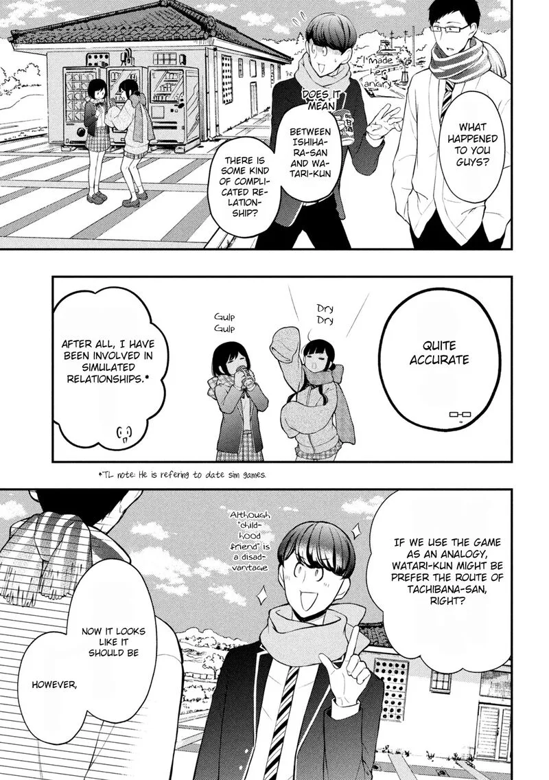 Watari-kun no xx ga Houkai Sunzen Chapter 72 page 9