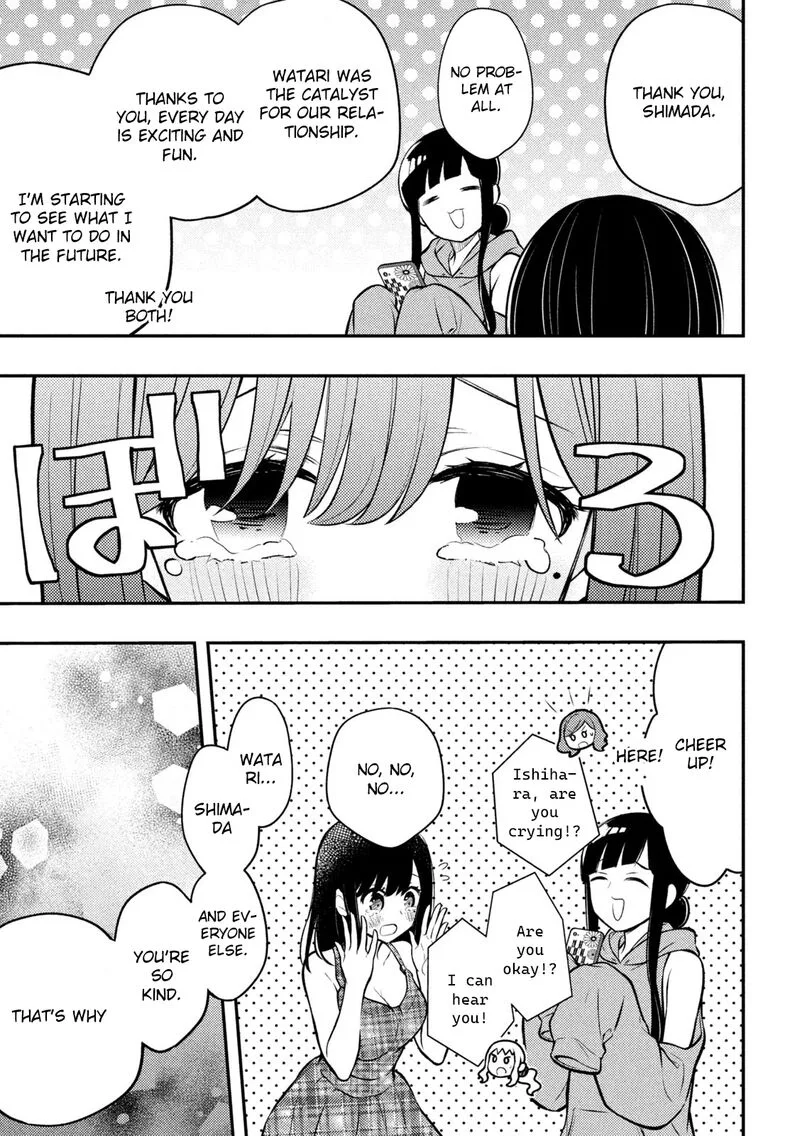 Watari-kun no xx ga Houkai Sunzen Chapter 86 page 15