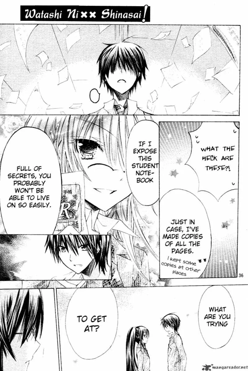Watashi ni xx Shinasai! Chapter 1 page 36