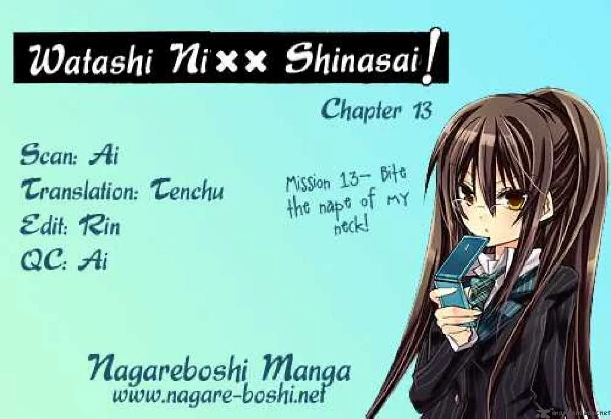 Watashi ni xx Shinasai! Chapter 13 page 38