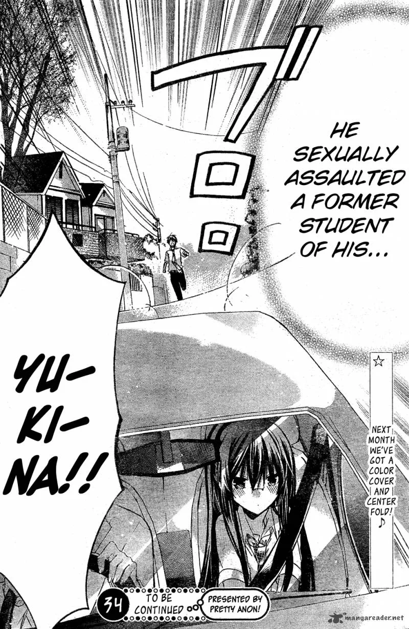 Watashi ni xx Shinasai! Chapter 33 page 36