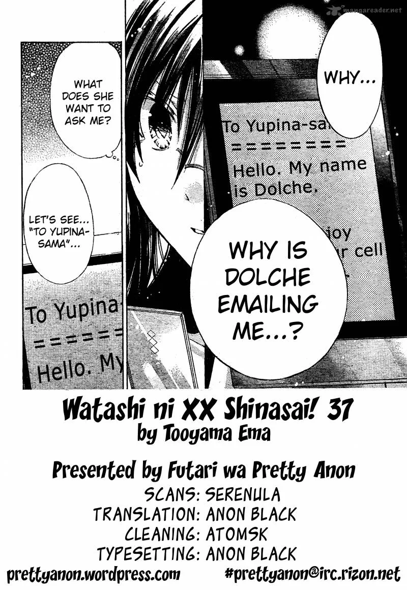 Watashi ni xx Shinasai! Chapter 37 page 2