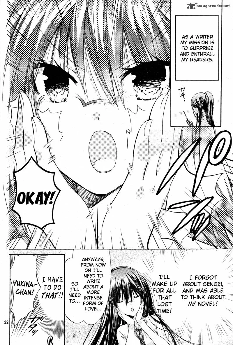 Watashi ni xx Shinasai! Chapter 38 page 22