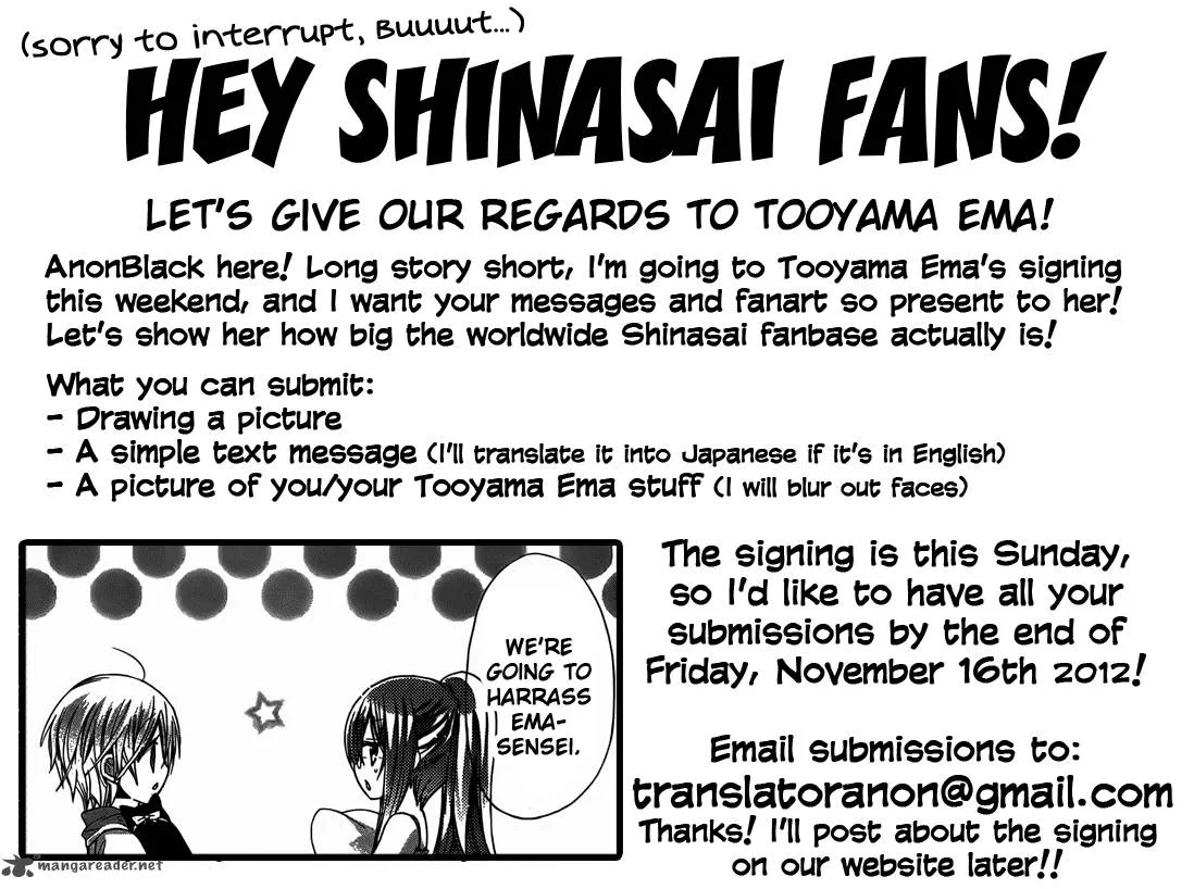 Watashi ni xx Shinasai! Chapter 43 page 2