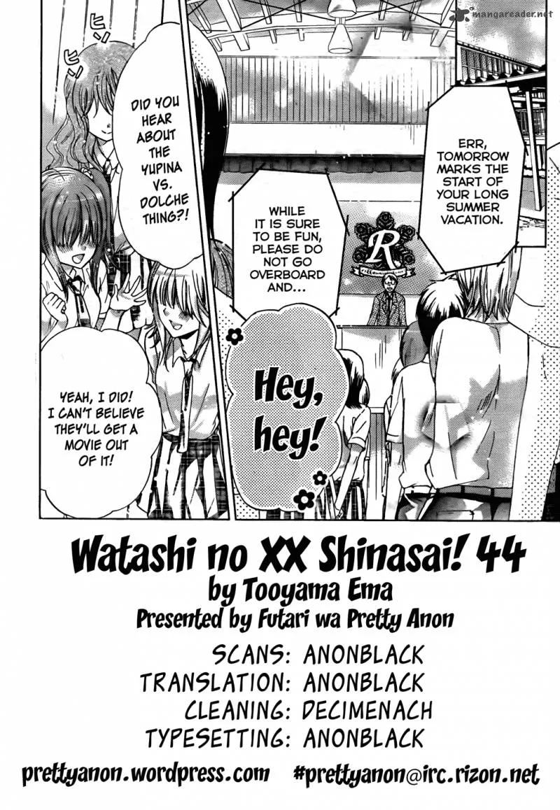 Watashi ni xx Shinasai! Chapter 44 page 2