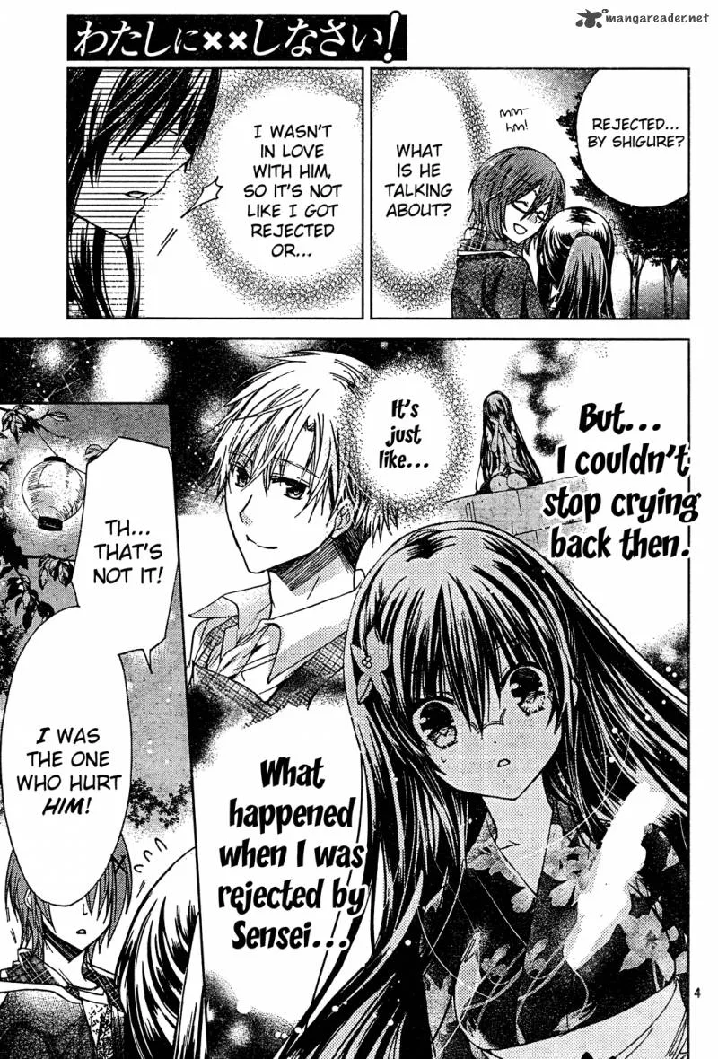 Watashi ni xx Shinasai! Chapter 46 page 4