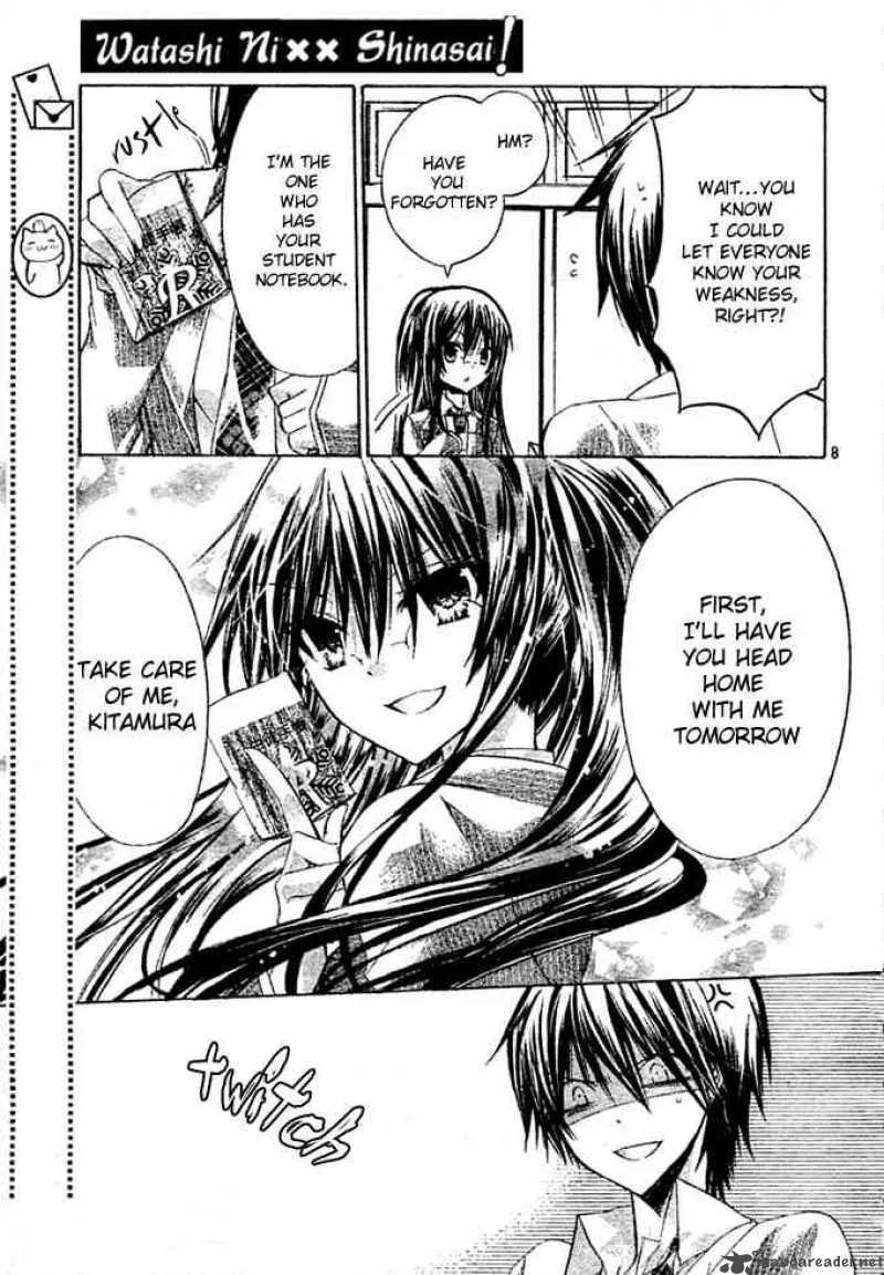 Watashi ni xx Shinasai! Chapter 5 page 8