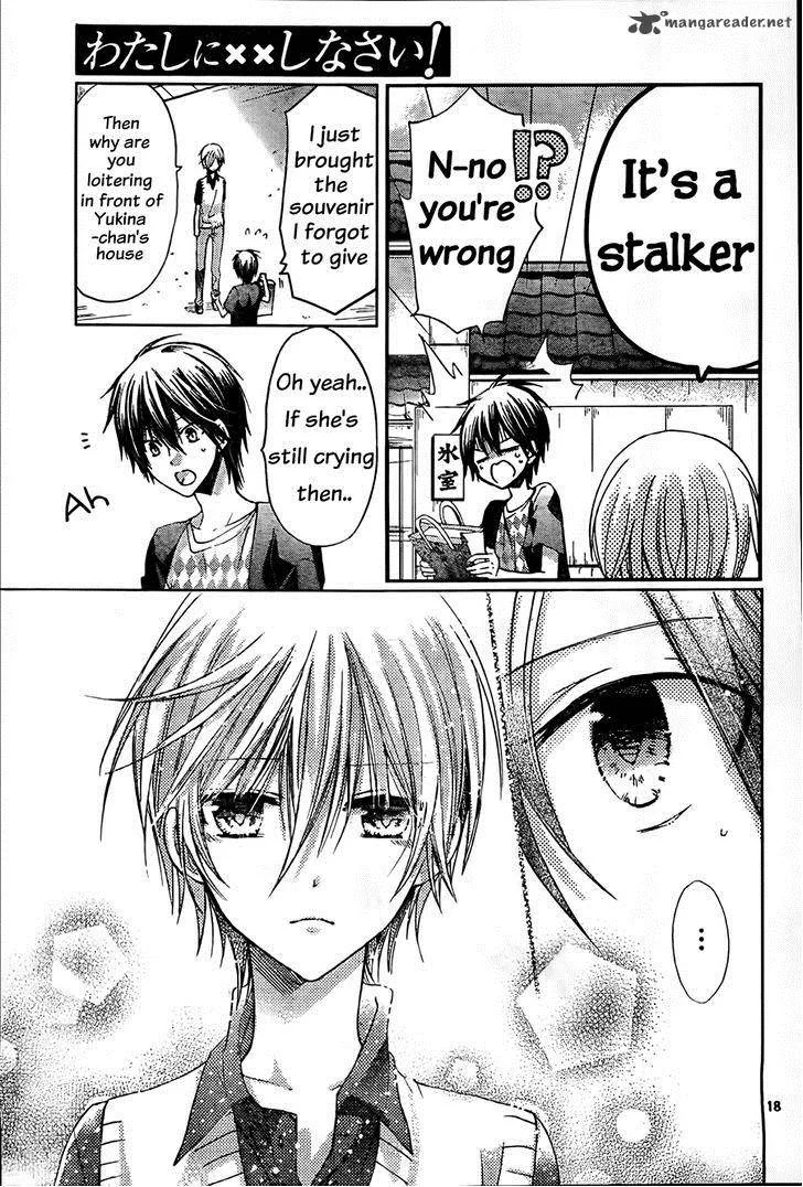 Watashi ni xx Shinasai! Chapter 60 page 19