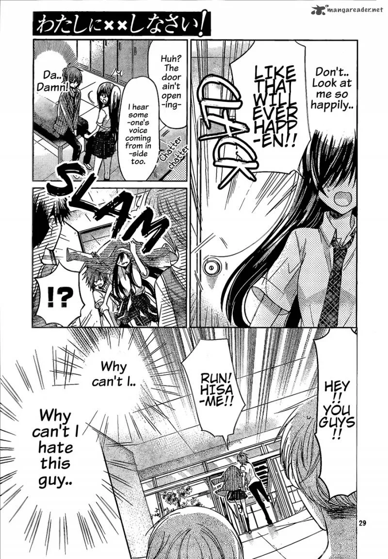 Watashi ni xx Shinasai! Chapter 65 page 29