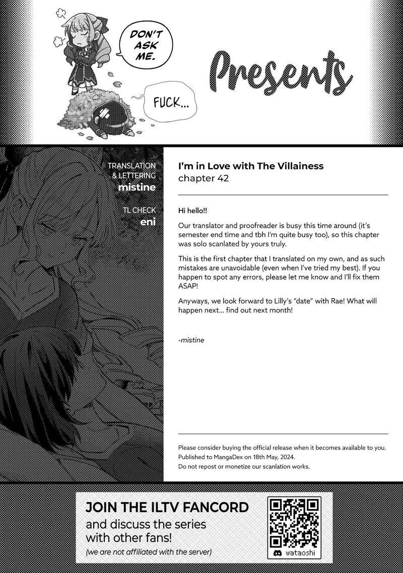 Watashi no Oshi wa Akuyaku Reijou. Chapter 42 page 28