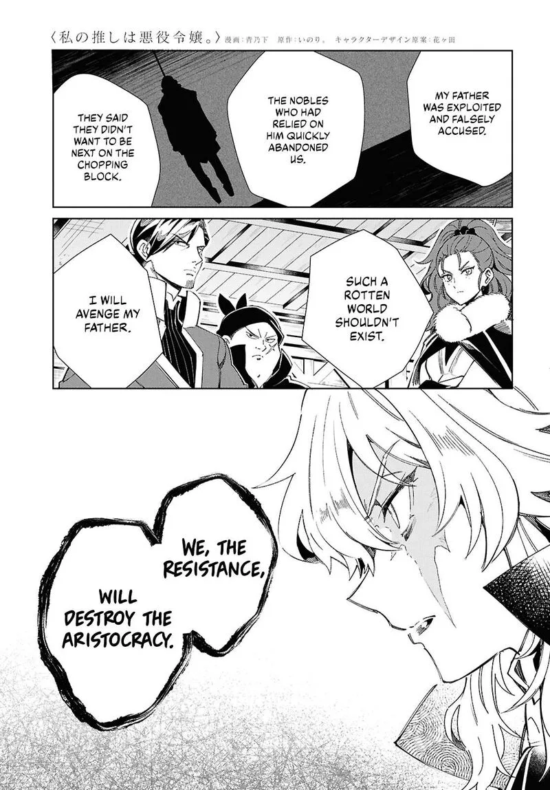 Watashi no Oshi wa Akuyaku Reijou. Chapter 47 page 8