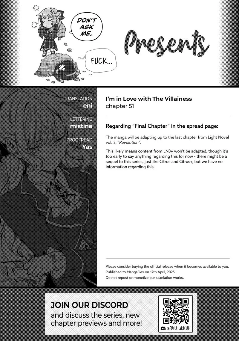 Watashi no Oshi wa Akuyaku Reijou. Chapter 51 page 30