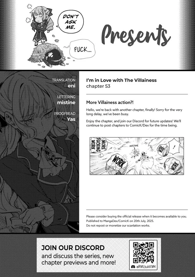 Watashi no Oshi wa Akuyaku Reijou. Chapter 53 page 38