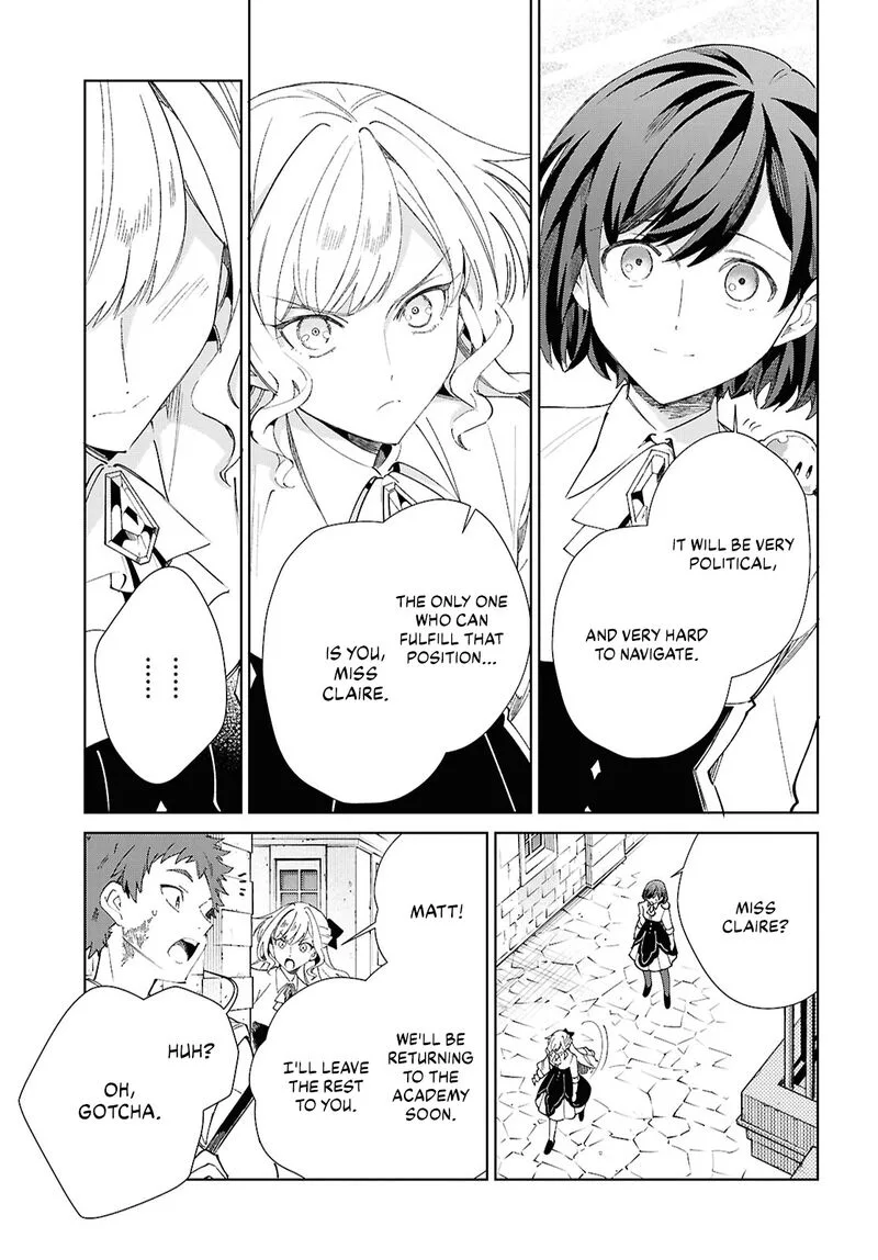 Watashi no Oshi wa Akuyaku Reijou. Chapter 54 page 41