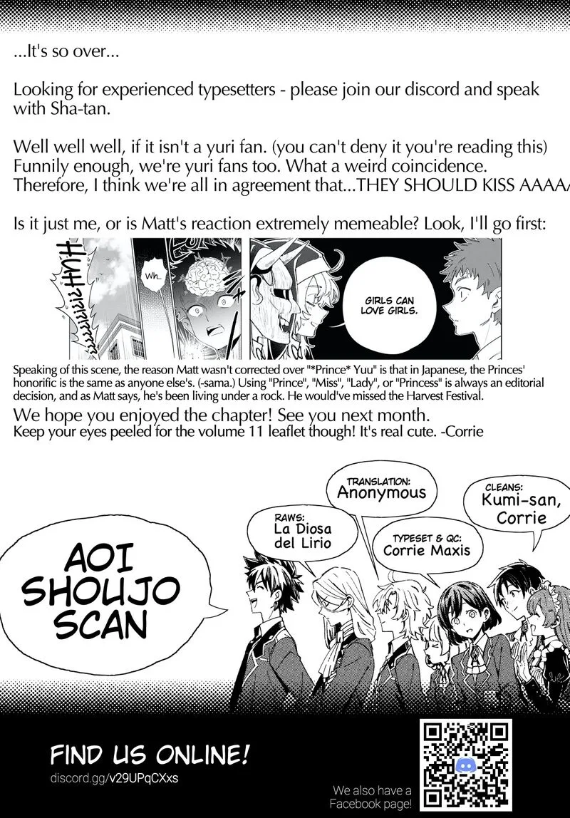 Watashi no Oshi wa Akuyaku Reijou. Chapter 56 page 34