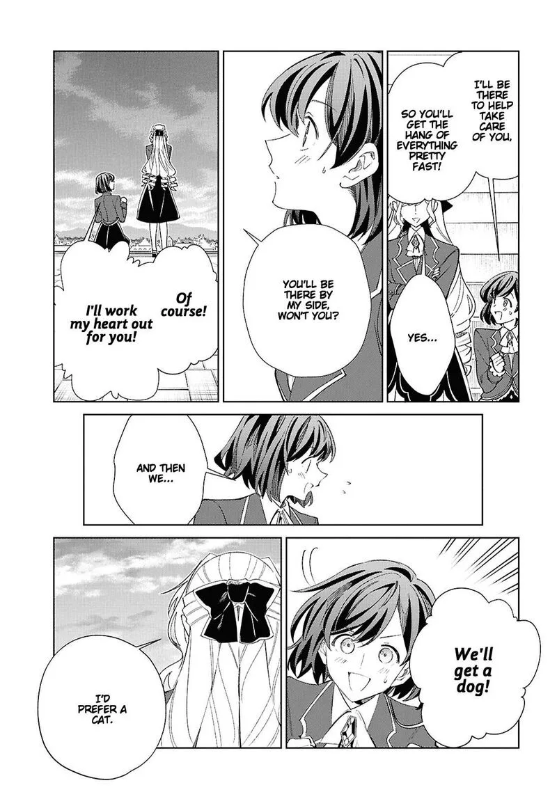 Watashi no Oshi wa Akuyaku Reijou. Chapter 58 page 19